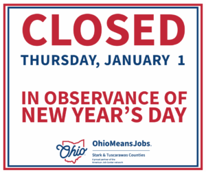 Office closed for New Year’s Day